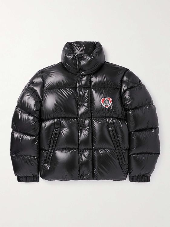 Black down jacket from Moncler