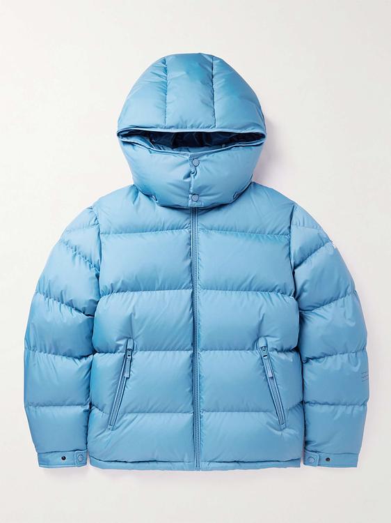 Blue down jacket from Moncler Genius