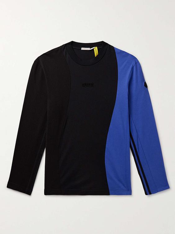 Black long sleeve t-shirt from Moncler Genius