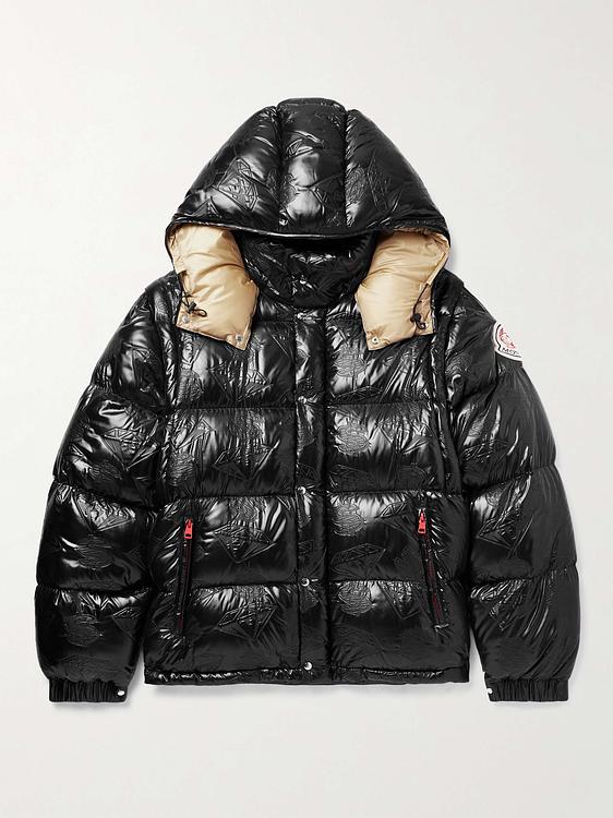 Black down jacket from Moncler Genius