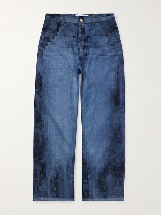 Multicolor jeans from Loewe