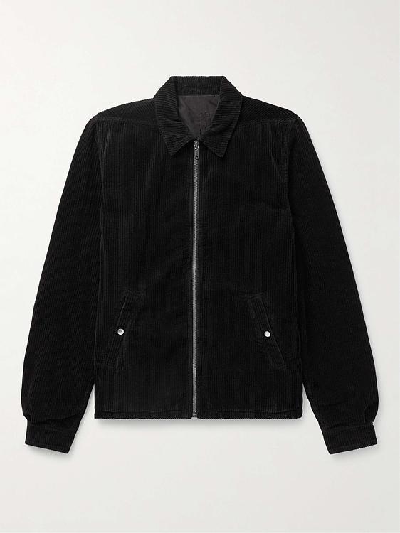 Black bomber jacket from Drkshdw By Rick Owens
