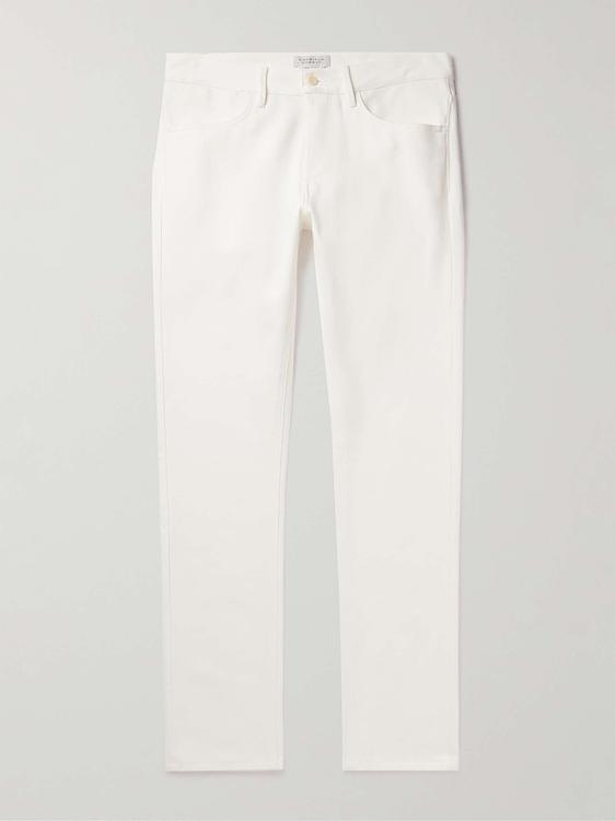 White jeans from Gabriela Hearst