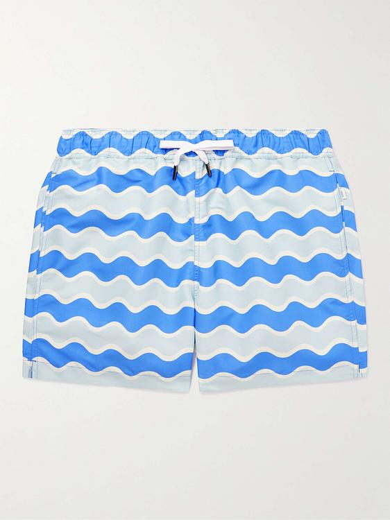 White swim shorts from Onia