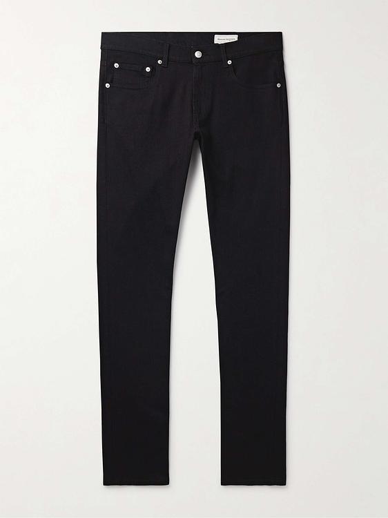 Black jeans from Alexander Mcqueen