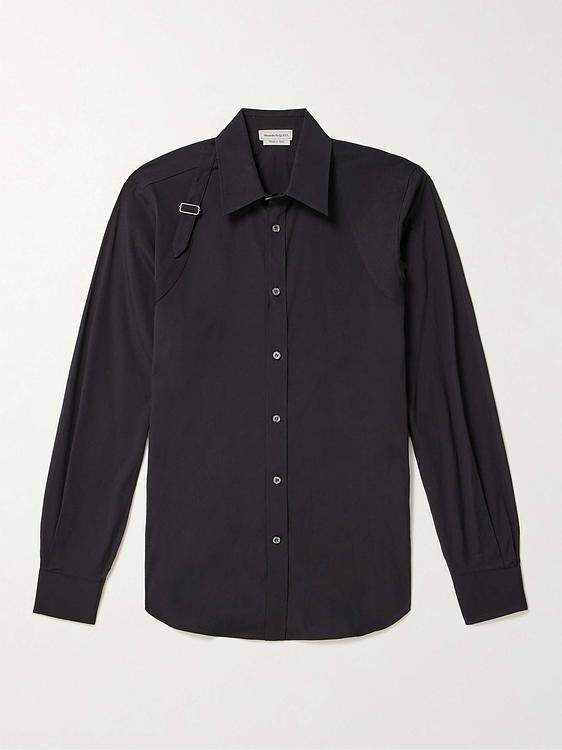 Black casual shirt from Alexander Mcqueen