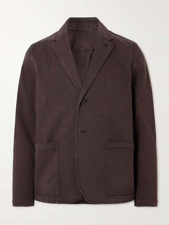 Dark brown blazer from Mr P.