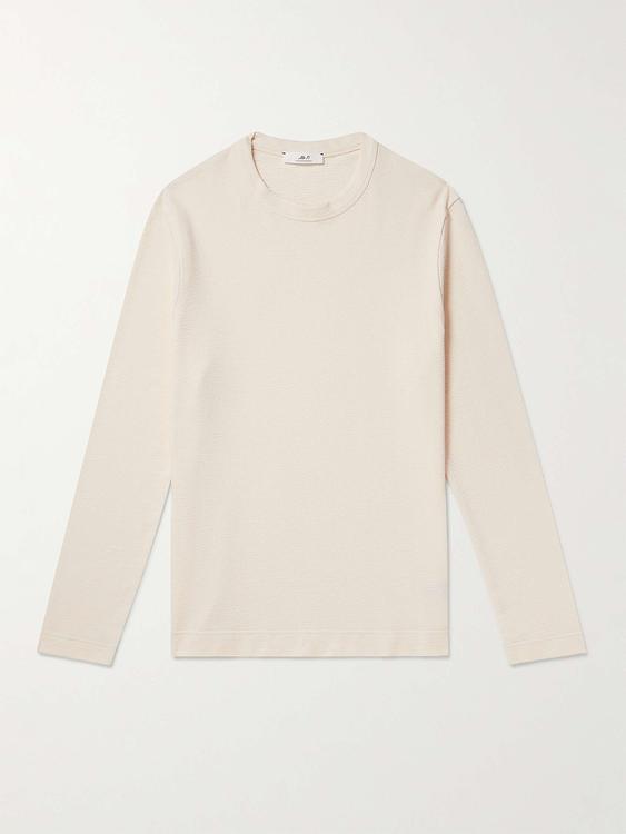 White long sleeve t-shirt from Mr P.