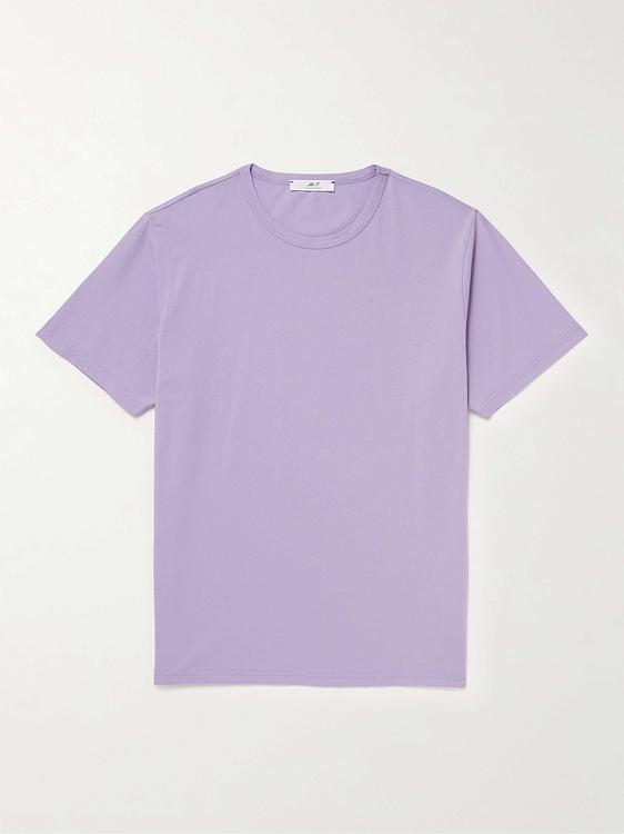 Light purple t-shirt from Mr P.