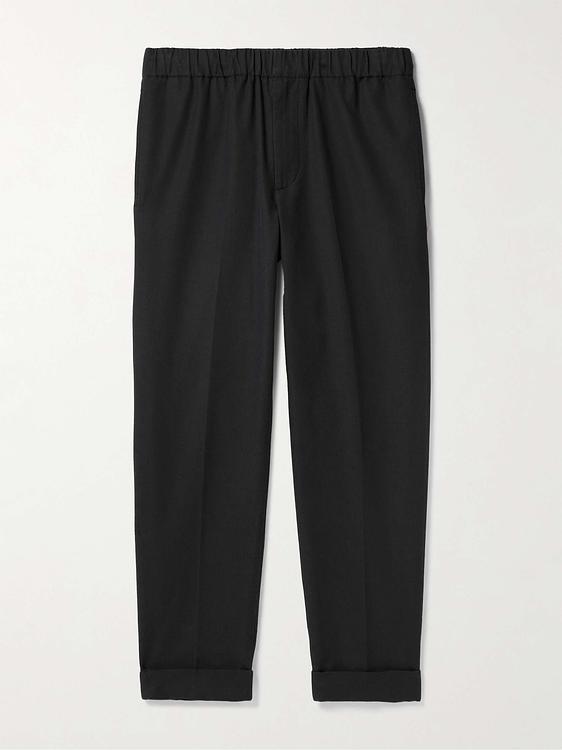Black drawstring trousers from Club Monaco