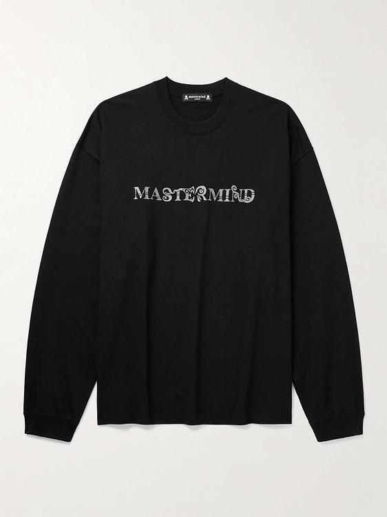 Print black t-shirt from Mastermind World