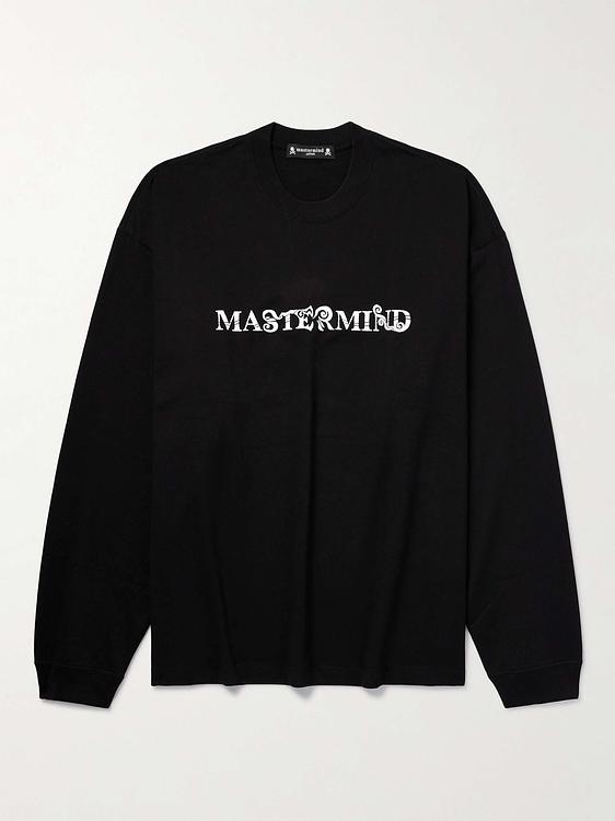 Print black t-shirt from Mastermind World