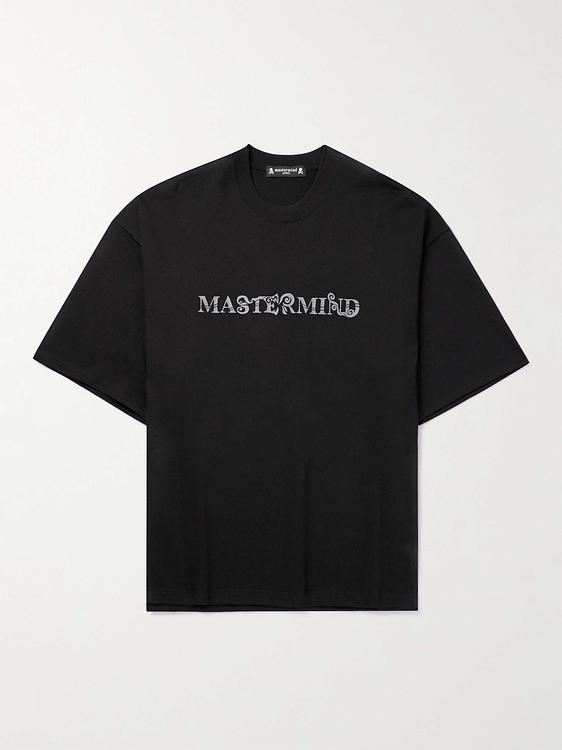 Print black t-shirt from Mastermind World