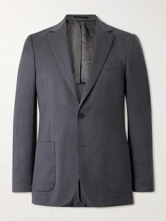Dark grey suit jacket from Mr P.