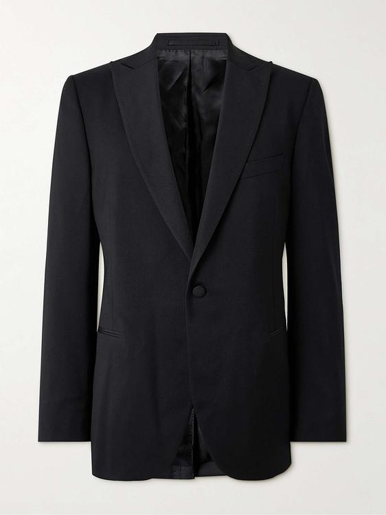Black tuxedo jacket from Mr P.