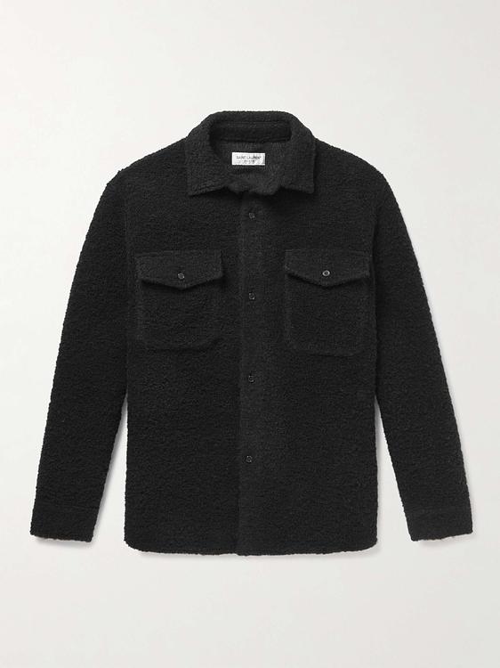 Black overshirt from Saint Laurent