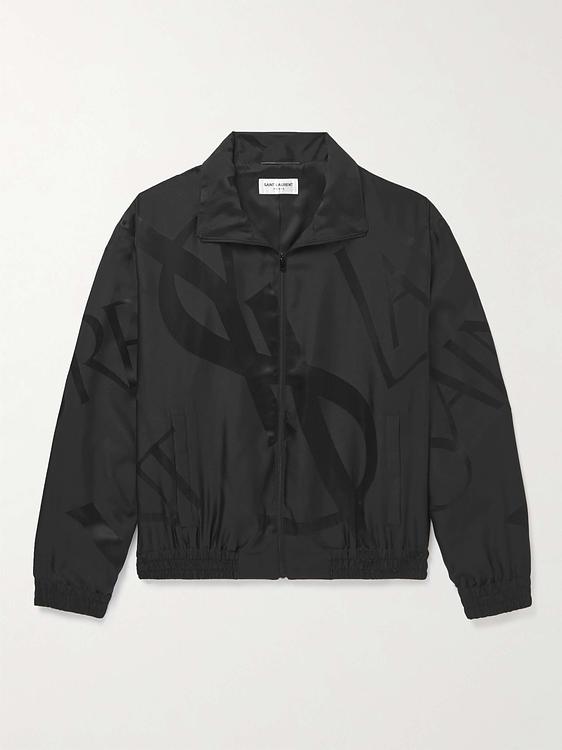 Black casual jacket from Saint Laurent