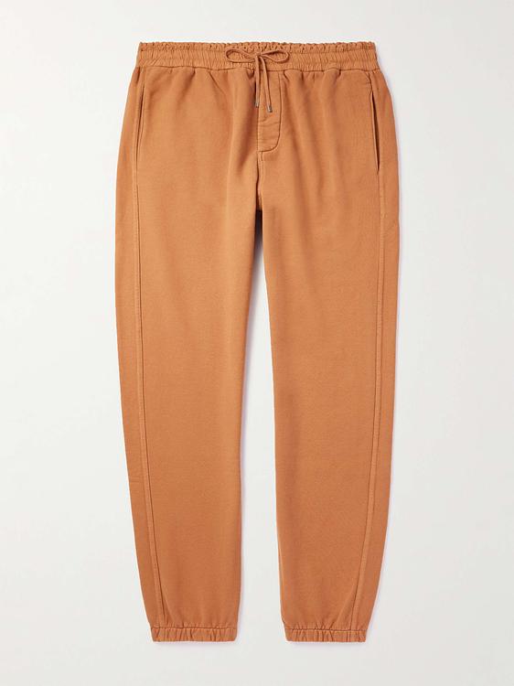 Brown sweatpants from Saint Laurent