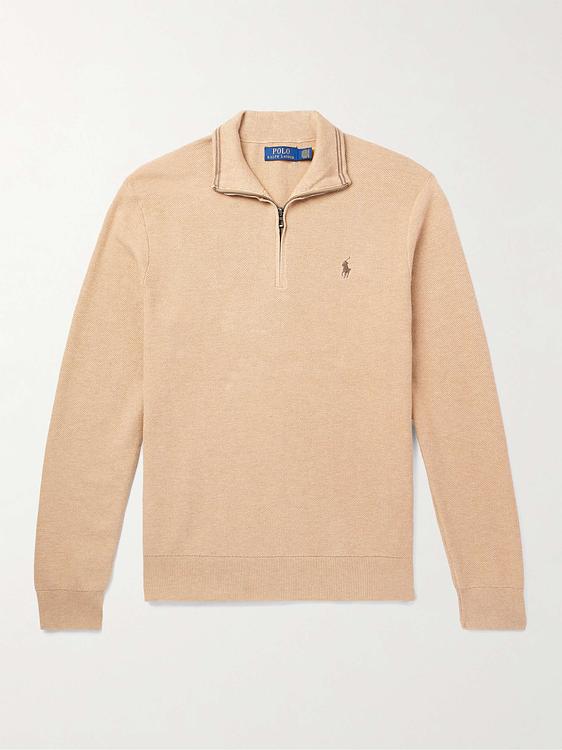 Peach half-zip from Polo Ralph Lauren