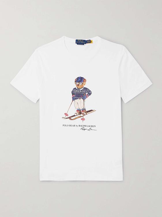 Print white t-shirt from Polo Ralph Lauren