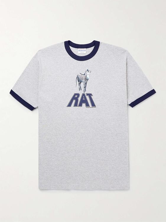 Print white t-shirt from Stray Rats