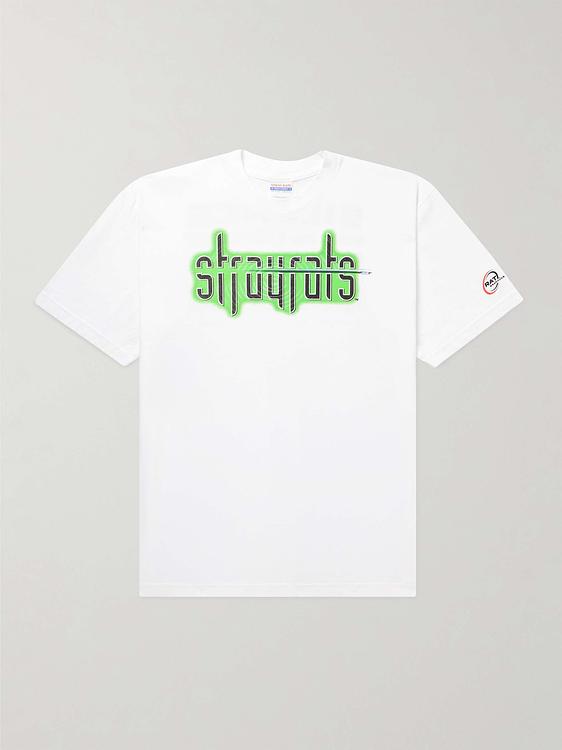 Print white t-shirt from Stray Rats