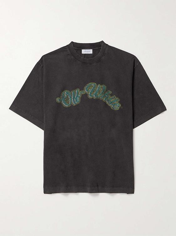 Print dark grey t-shirt from Off White