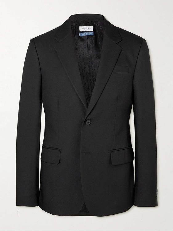 Black suit jacket from Off White
