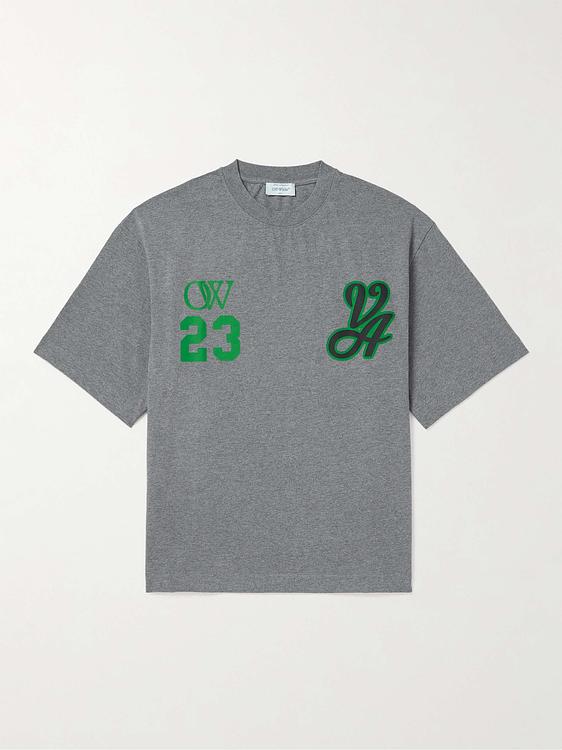 Print grey t-shirt from Off White