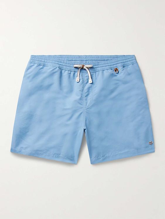 Light blue swim shorts from Loro Piana