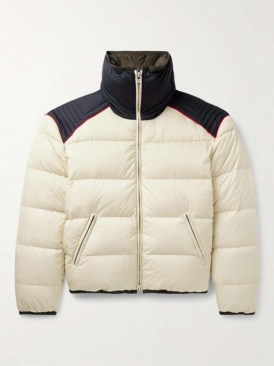 Beige down jacket from Loro Piana