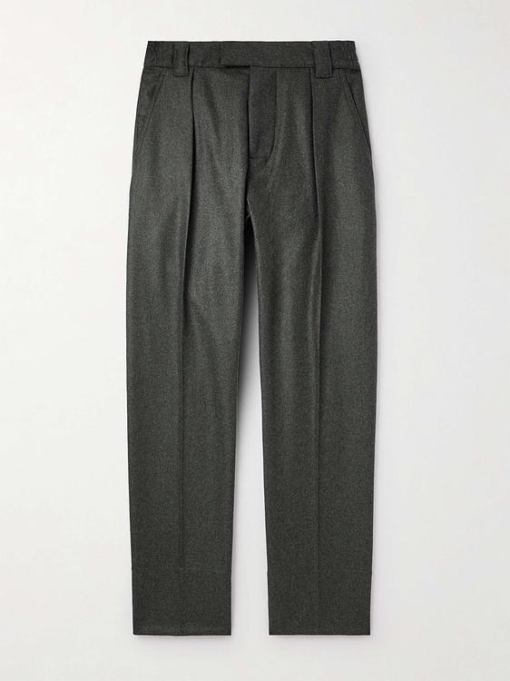 Dark grey formal trousers from Loro Piana