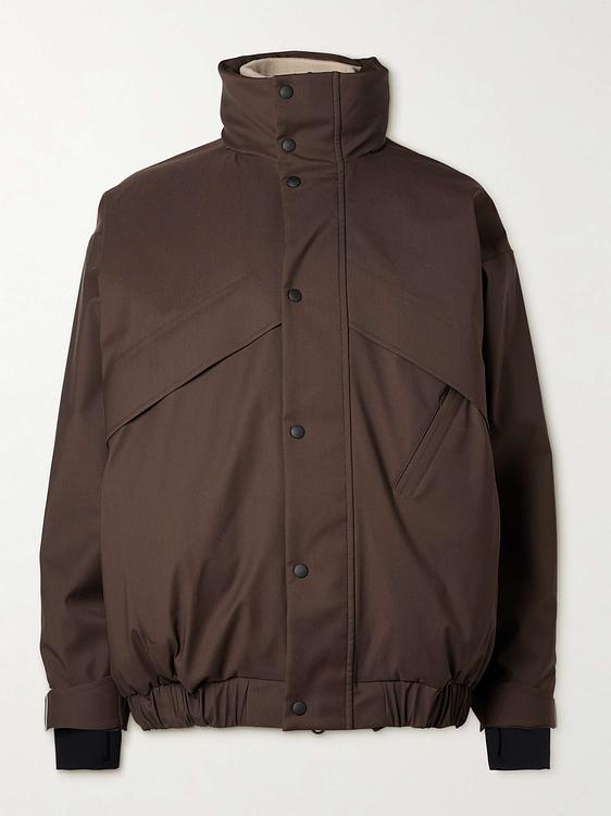 Dark brown down jacket from Loro Piana