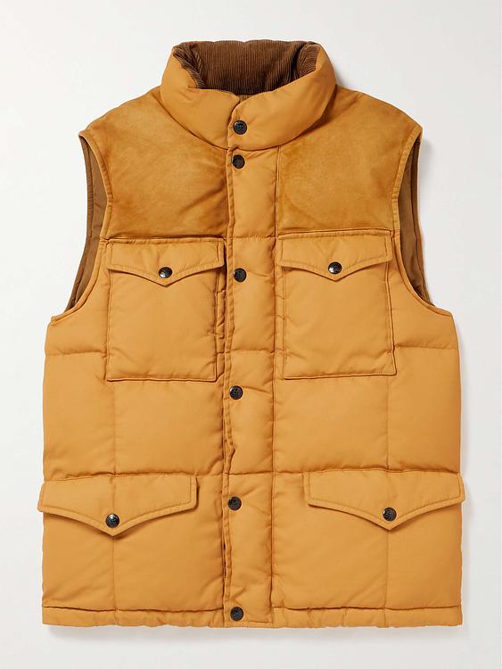 Beige vest from RRL