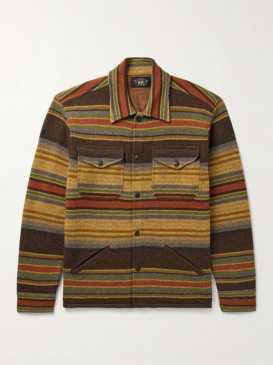 Dark brown overshirt from RRL