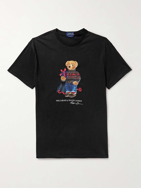 Print black t-shirt from Polo Ralph Lauren