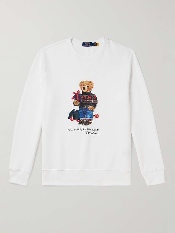 Print white sweatshirt from Polo Ralph Lauren