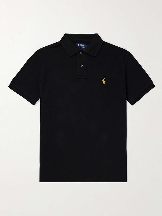 Black short sleeve polo shirt from Polo Ralph Lauren