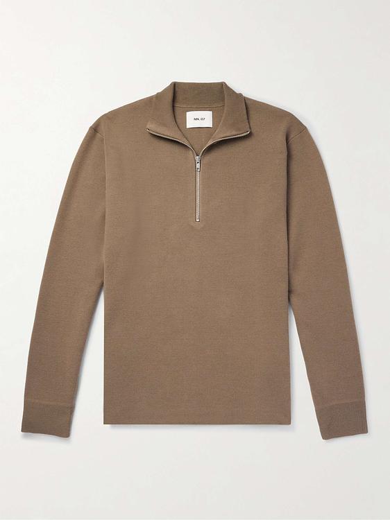 Brown half-zip from NN07