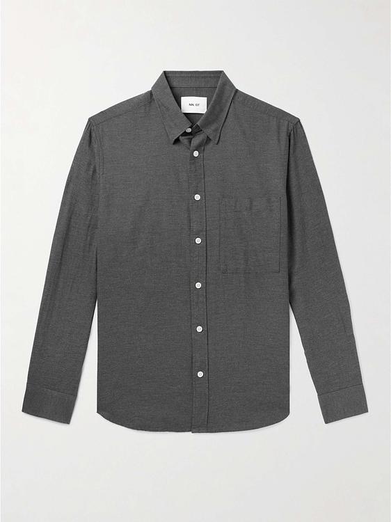 Dark grey casual shirt from NN07