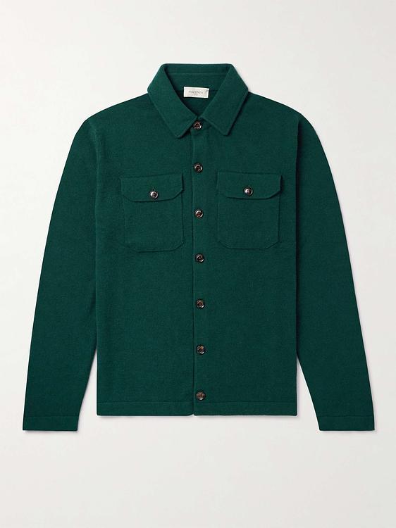 Dark green casual jacket from Piacenza 1733