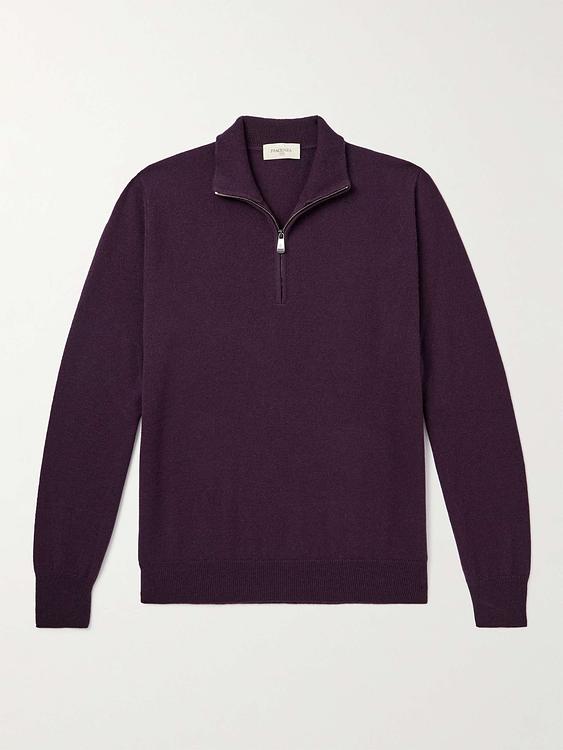 Dark brown half-zip from Piacenza 1733