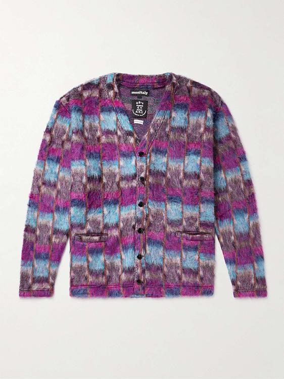 Purple cardigan from Monitaly