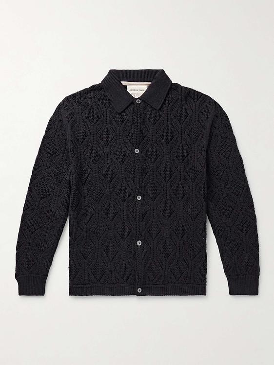 Black cardigan from A Kind Of Guise
