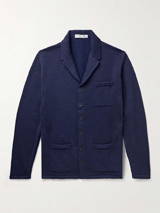 Dark blue casual jacket from Inis Meáin