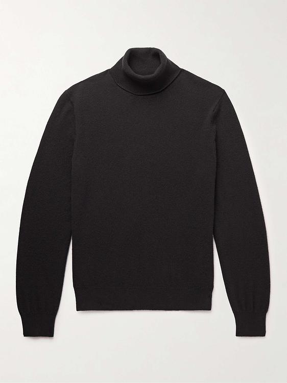 Black turtleneck from The Row