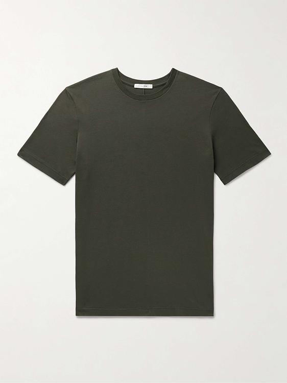 Dark green t-shirt from The Row