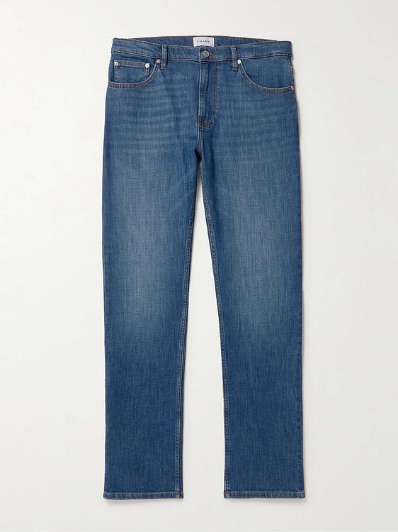 Dark blue jeans from Frame