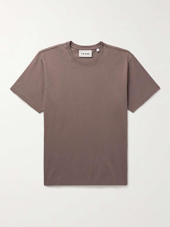 Taupe t-shirt from Frame