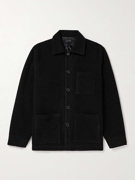 Black overshirt from Club Monaco